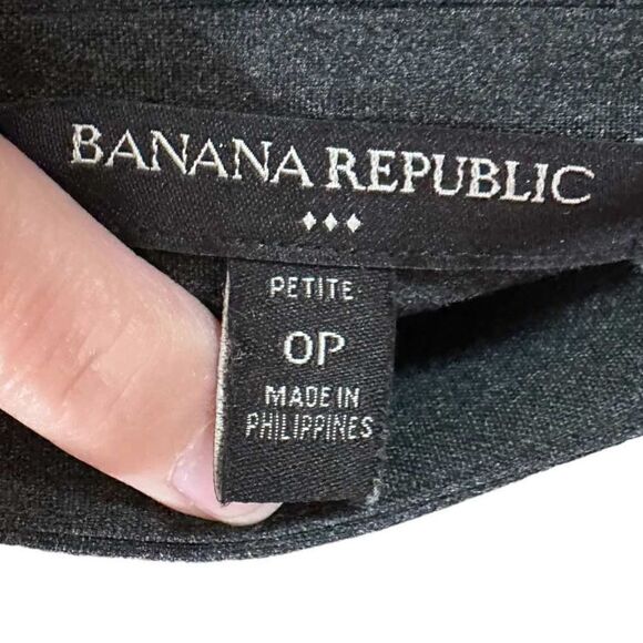 Banana Republic Factory Cotton Pencil Skirt - Size 0 Petite - Picture 3 of 9